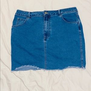 Jean skirt